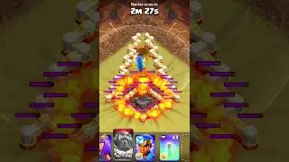 Grand Warden Vs Monolith || Clash of Clans || #shorts #clashofclans #coc