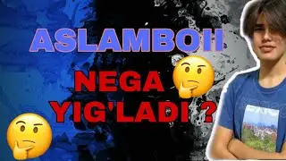 ASLAMBOII YIGLAB YUBORDI | ASLAM NEGA YIGLADI ? | ASLAMBOII PUBG