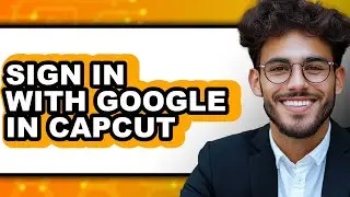 How to Sign in with Google in Capcut (only Way)