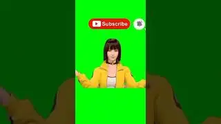 Kelly Like Share Subscribe Green Screen Button Freefire | Youtube green screen