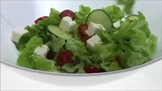 Греческий салат с сыром Фета