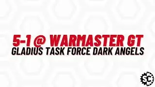 Top 10 at Warmaster GT with Gladius Dark Angels! | 40k Tournament Report | Innes Reports