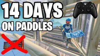 2 Week Fortnite Keyboard and Mouse to Controller + Paddles PROGRESSION
