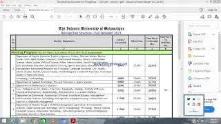 iub fee structure fall 2021