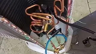 Vazamento inédito na condensadora Eletrolux com gás r32