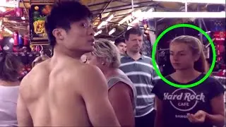 When a Bodybuilder Goes Shirtless In Public 🤯