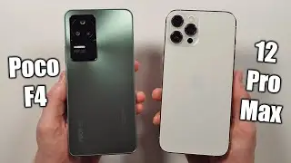 Poco F4 vs iPhone 12 Pro Max 🔥 Speed Test