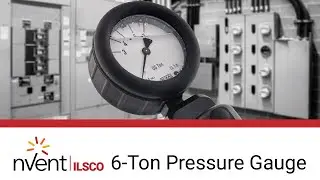nVent ILSCO 6-Ton Pressure Gauge