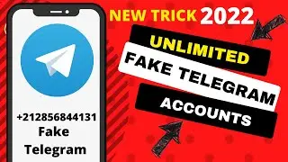 How to create Fake Telegram Account |Fake Telegram Account | Create Unlimited Fake Telegram Account