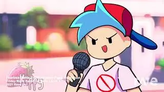 Fearless meme and FNF Senpai Battle Animation Mashup (read desc for credits)