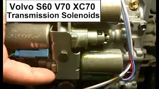 Volvo S60 XC70  Transmission Solenoid removal - see pinned comment for more details 2001-2009