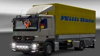 Mercedes Benz Tandem Mod v2.0 ETS2 Mod