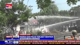 Tolak Eksekusi, Warga Serang Polisi