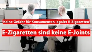 E-Zigaretten sind keine E-Joints
