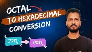 Octal to Hexadecimal Conversion in Hindi | Easy Trick 🔥