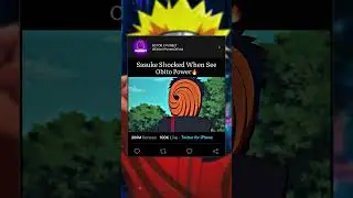 Sasuke Shocked To See Obito Power🔥 |