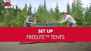 MSR Freelite™ Tent Setup