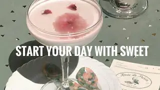 start your day with sweet 하루의 시작을 함께 해볼까요? 출근길 달콤하게 시작하고 싶은 그대에게🌷