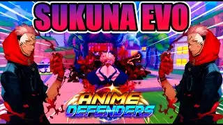 META BLEED🩸 SUKUNA EVO SHOWCASE 🔥( Curse King )🌀 ANIME DEFENDERS 🌀 