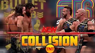 FTR Vs Bullet Club Gold -  2 out of 3 Falls Match - AEW Collision 2023 - Highlights