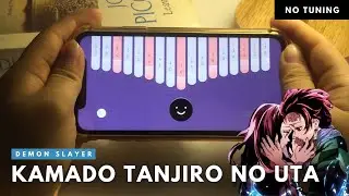 Demon Slayer - Kamado Tanjiro no Uta | Kimetsu no Yaiba Eps 19 End | Kalimba App Cover with Tabs