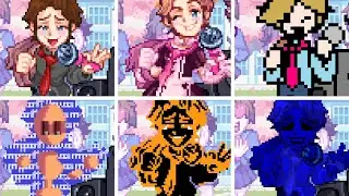 Senpai But The Skin Mod Changes Everytime It's Senpai Turn - FNF