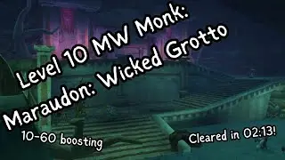 Level 10 MW Monk speed run Maraudon Wicked Grotto (Cleared in 2:13)