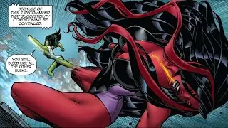 Red She Hulk Dominates She Hulk