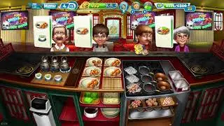 COOKING FEVER Walkthrough. Map2. Lv21:  3 stars.  