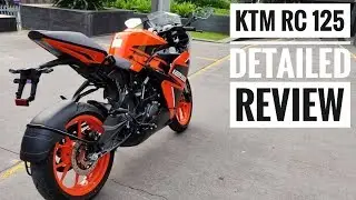 KTM RC 125 ABS DETAILED REVIEW | MILEAGE | TOP SPEED | Good Enough ?
