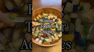 Rating Toddler Activities