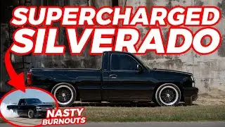 Texas Speed Supercharged Silverado Hits the Streets (NASTY BURNOUTS!!!)