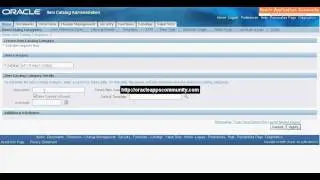 Create Product Catalog Category - Oracle Advanced Product Catalog