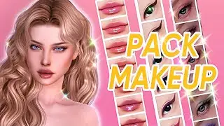 PACK DE MAQUIAGENS +80 CC + Sims (COMPLETA) The Sims 4