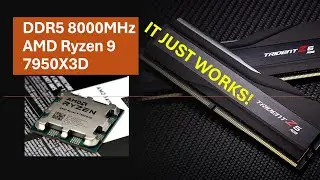 How to run DDR5 8000 on AMD Ryzen | DDR5 6000 vs DDR5 8000 | DDR5 overclocking guide
