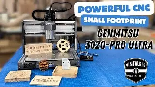 A small CNC with real power? -- Genmitsu 3020 Pro Ultra