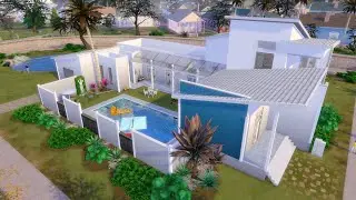 MANSIÓN MODERNA || Los Sims 4 / Speed build [ NO CC ]