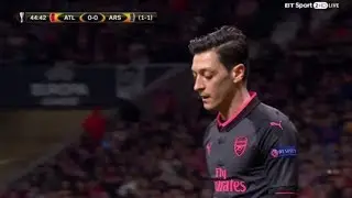 Mesut Oezil vs Atletico Madrid (4/5/2018) Away