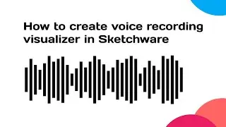 How to create voice recording visualizer in Sketchware