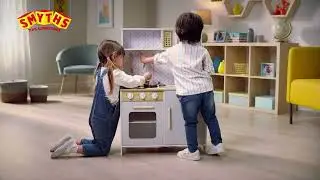 Kitchen Corner Wooden Play Kitchen - Smyths Toys