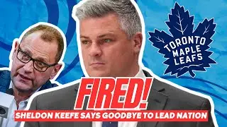 Maple Leafs Fire Sheldon Keefe - Says Farewell To Leafs Nation #torontomapleleafs #leafsforever #nhl