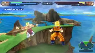 Dragon ball Z Budokai Tenkaichi 1 Story Mode : Super Sayajin Legendario walkthrough Hard Mode
