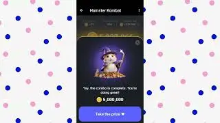 5 000000 Hamster Kombat 30.05-31.05   сегодня собрать комбо зібрати  