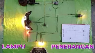 Lampu PENERANGAN sepeda motor & cara KERJANYA