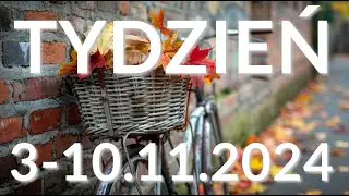 Tarot tygodniowy 3-10 listopada 2024