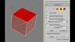 How to Extrude- Part 1 [ 3D max 2020 ] | Editable poly