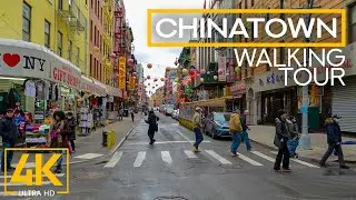 Secrets of Chinatown, New York City | 4K City Walking Tour