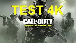 Тест производительности CoD: Infinite Warfare в 4К, GTX1070 + Core i5
