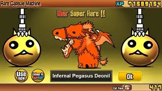 The Battle Cats - Uber Infernal Pegasus Deonil (RED)