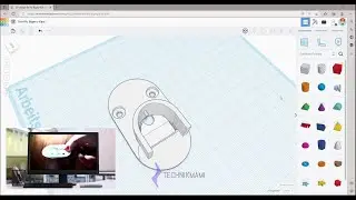 Tinkercad Tutorial- Ersatzteil aus dem 3D Drucker für PAX Schrank